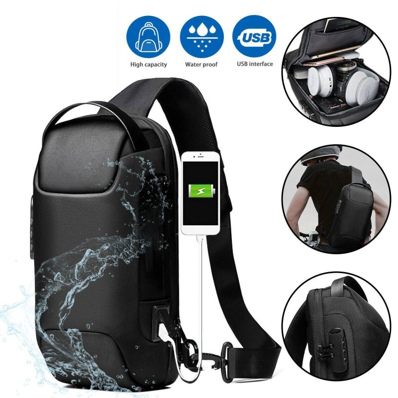 Multifunction Anti-theft Sling Chest Bag - Image 6