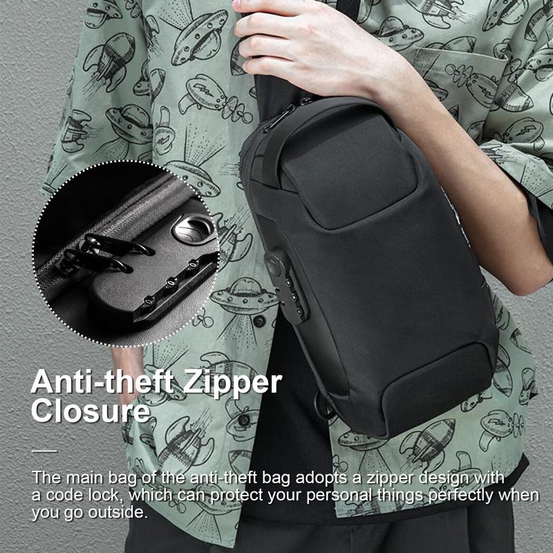 Multifunction Anti-theft Sling Chest Bag - Image 8