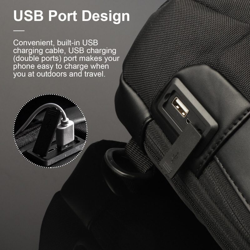 Multifunction Anti-theft Sling Chest Bag - Image 5