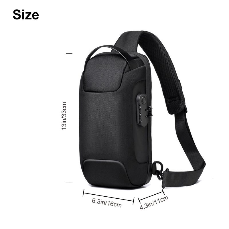 Multifunction Anti-theft Sling Chest Bag - Image 3