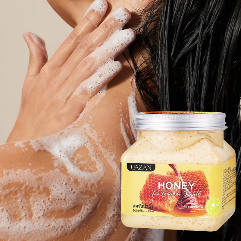 Ice Cream Body Scrub Cream Deep Cleansing Exfoliating Chicken Skin - Image 5