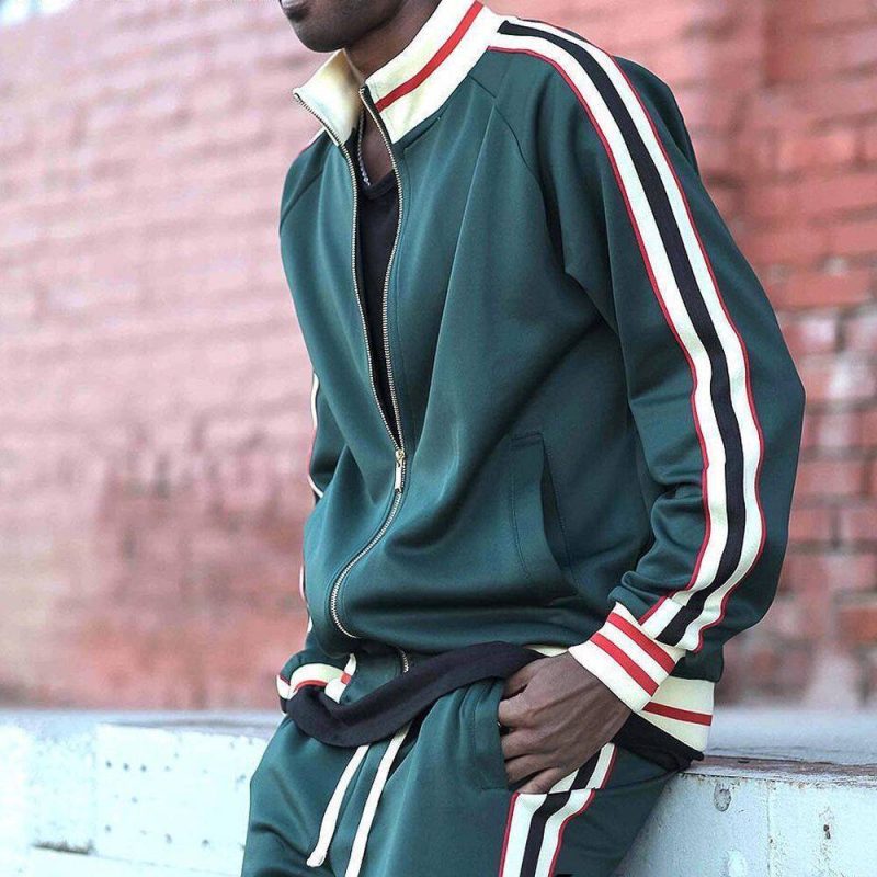Men Two-Piece Sports Suit