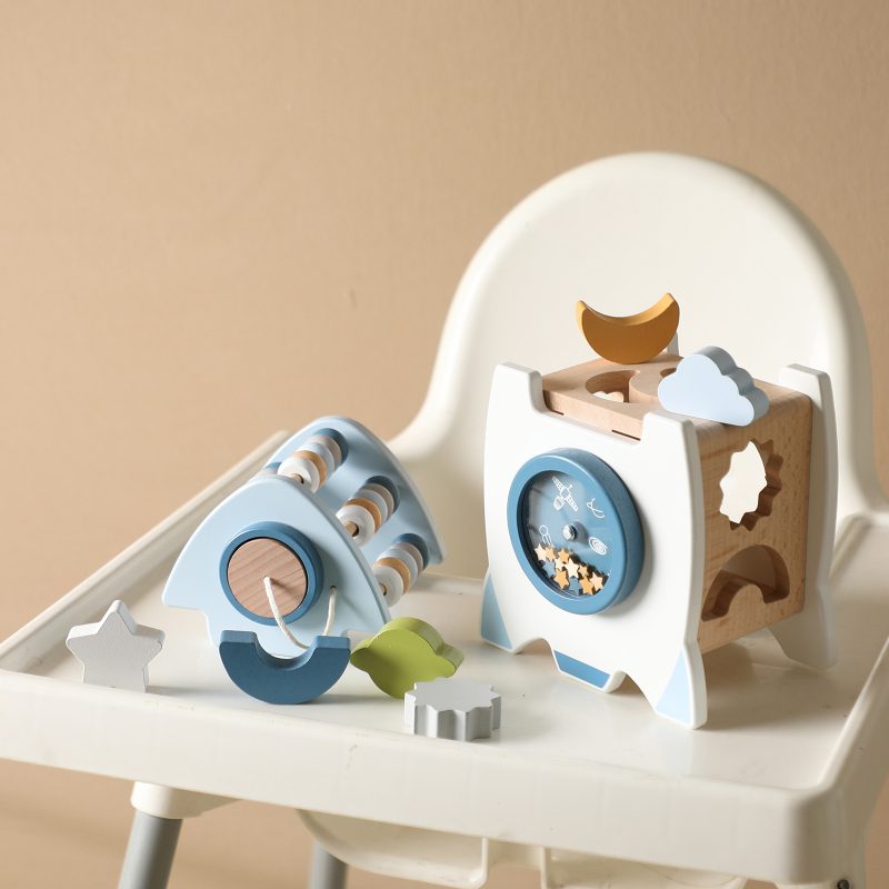Montessori Calculate Graphic Cognition Rocket Toys - Image 3