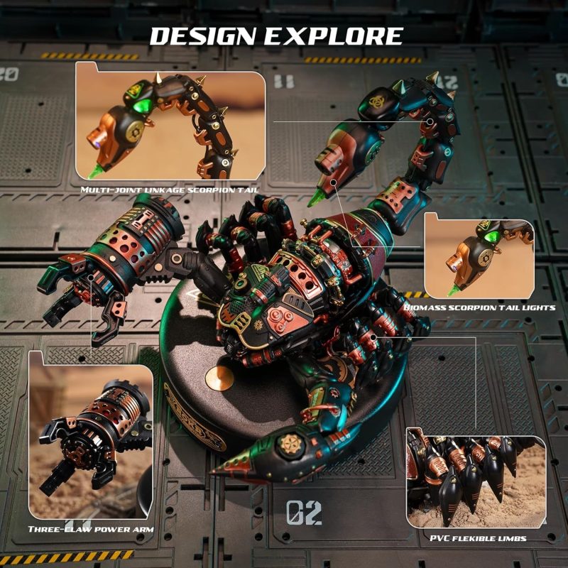 3D Metal Emperor Scorpion Puzzles - Image 5