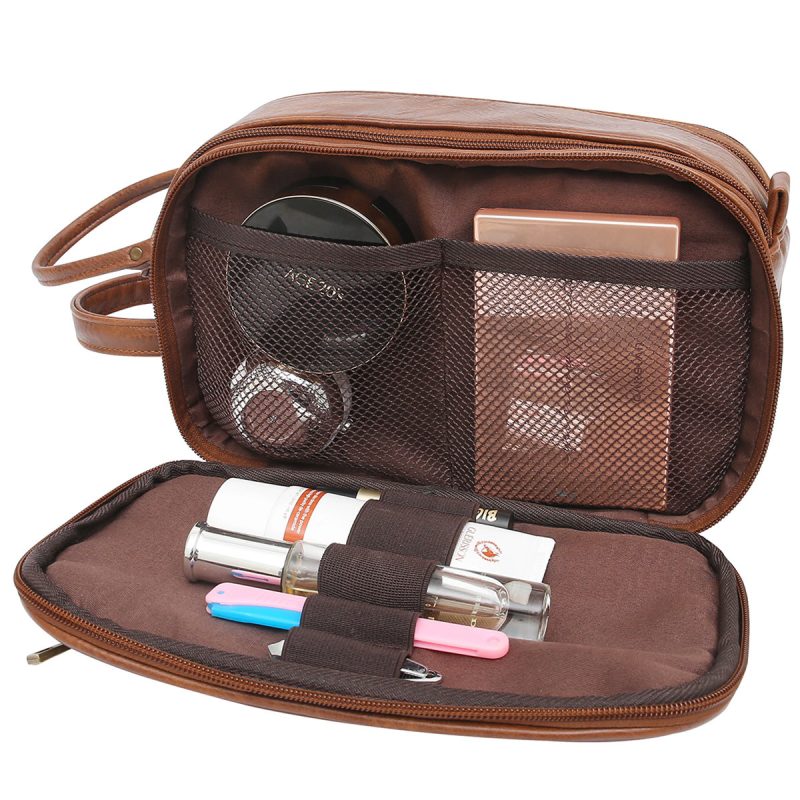 Men's Travel Storage Grooming Toiletry Bag - Image 3