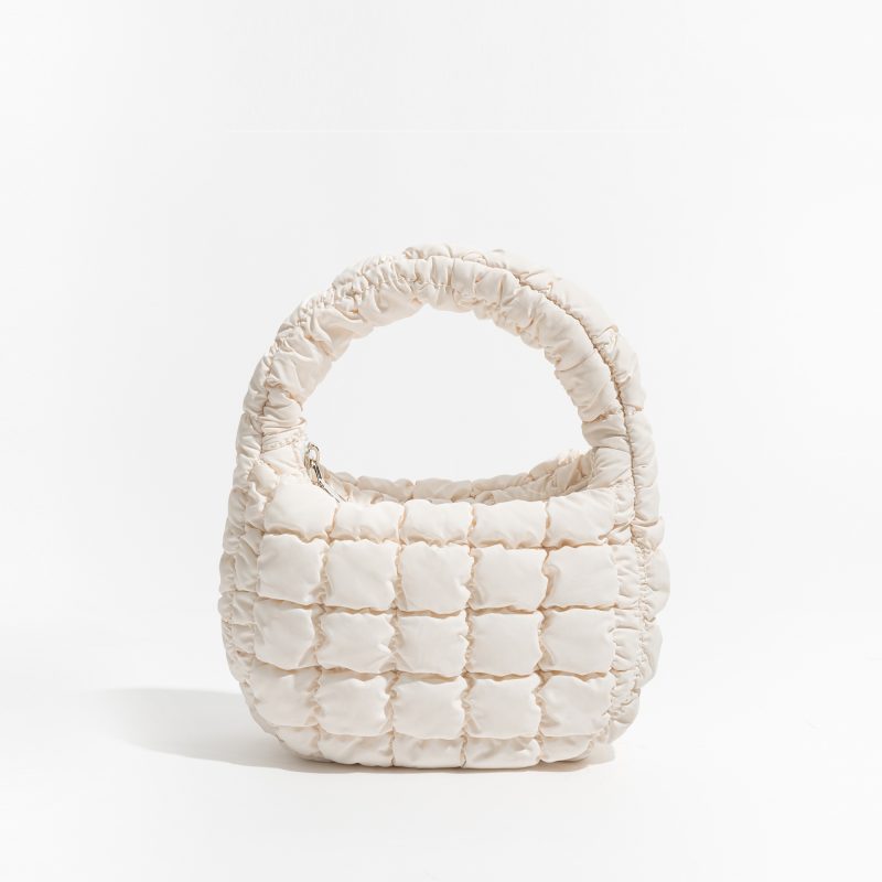 Pleated Bubble Shoulder Bag