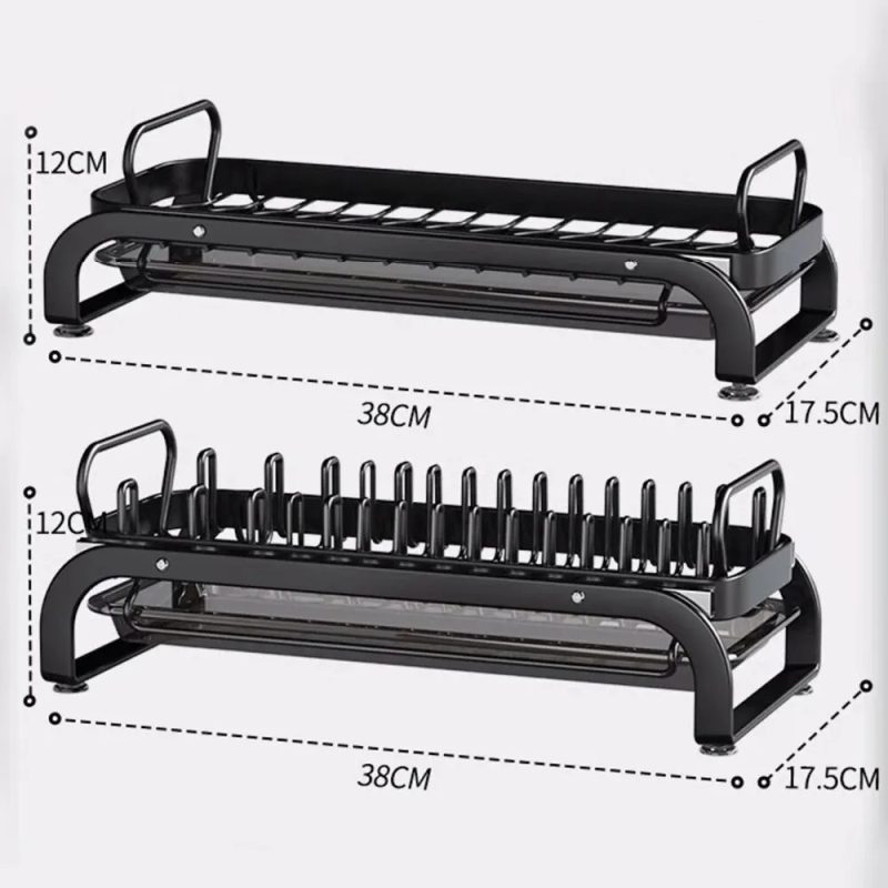 Multi-functional Kitchen Storage Dish Draining Rack - Image 10
