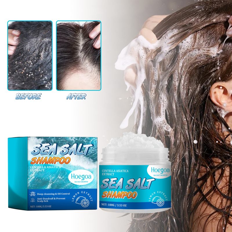 Anti-dandruff Deep Cleaning Sea Salt Shampoo