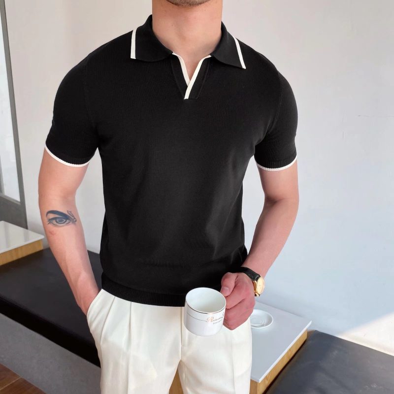 Casual Polo Collar Shirt