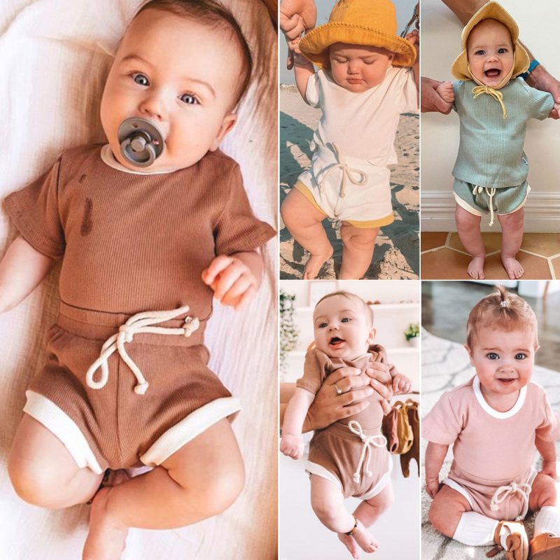 Infant Two-Piece Shorts Suit