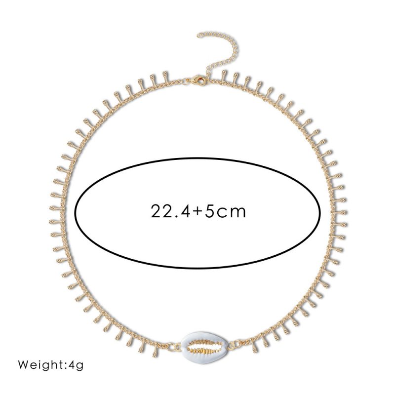 Simple Sea Shell Women Anklets - Image 4