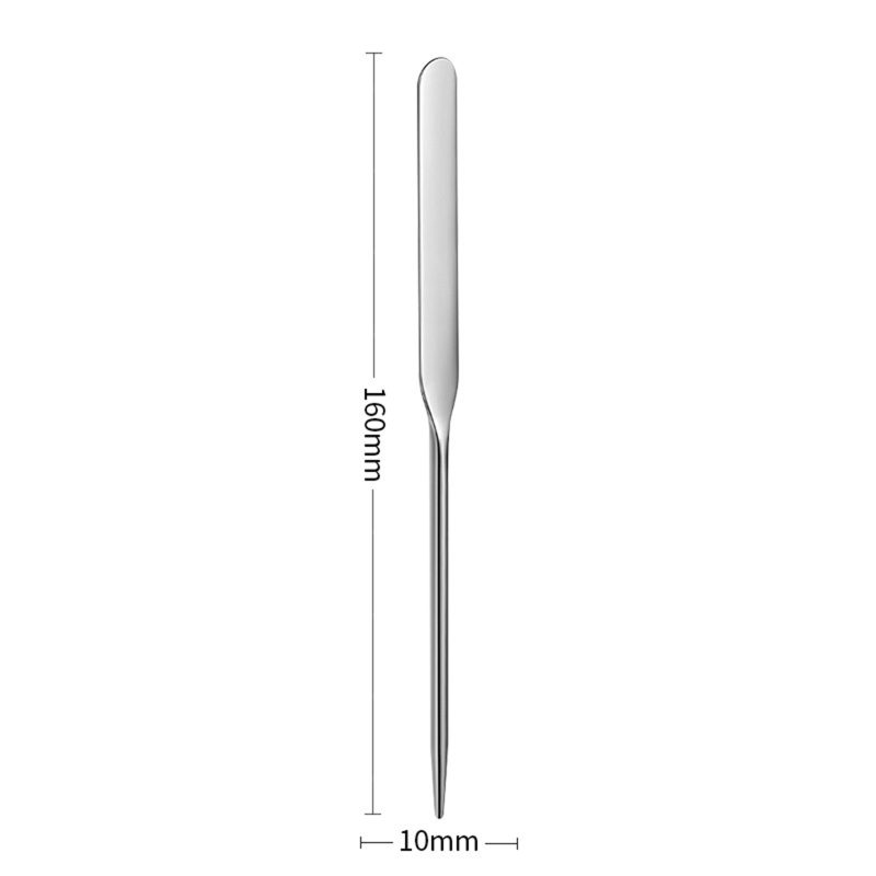 Stainless Steel Makeup Foundation Blending Brush Set - Image 3