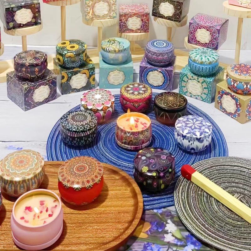 Dried Flower Incense Fragrance Candle