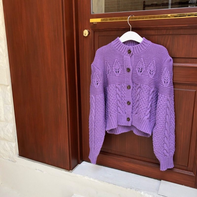 Short Knitted Cardigan - Image 2