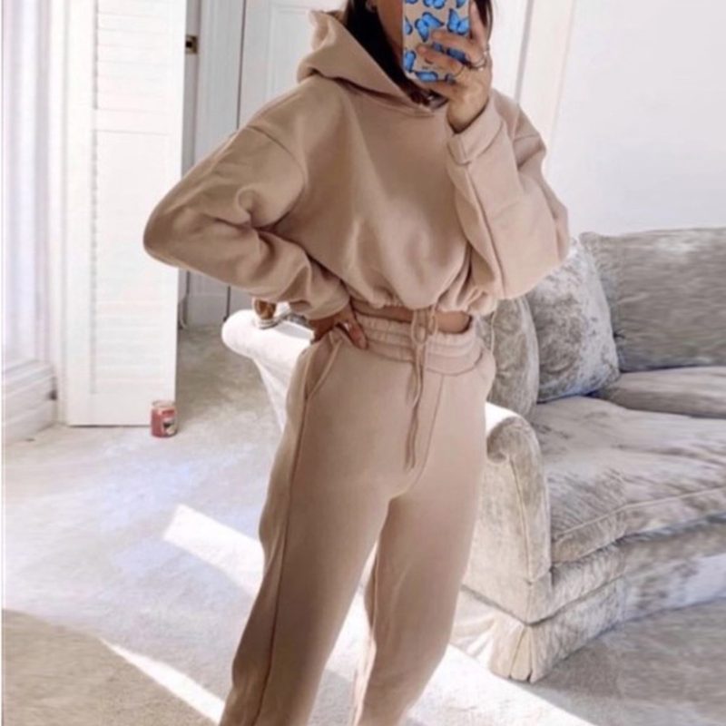 Sexy Long Sleeve Jogging Suits For Women - Image 7