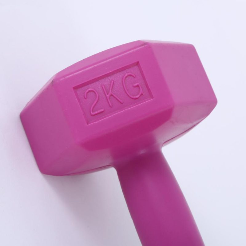 Aerobics Sand Filling Hexagon Dumbbell - Image 2