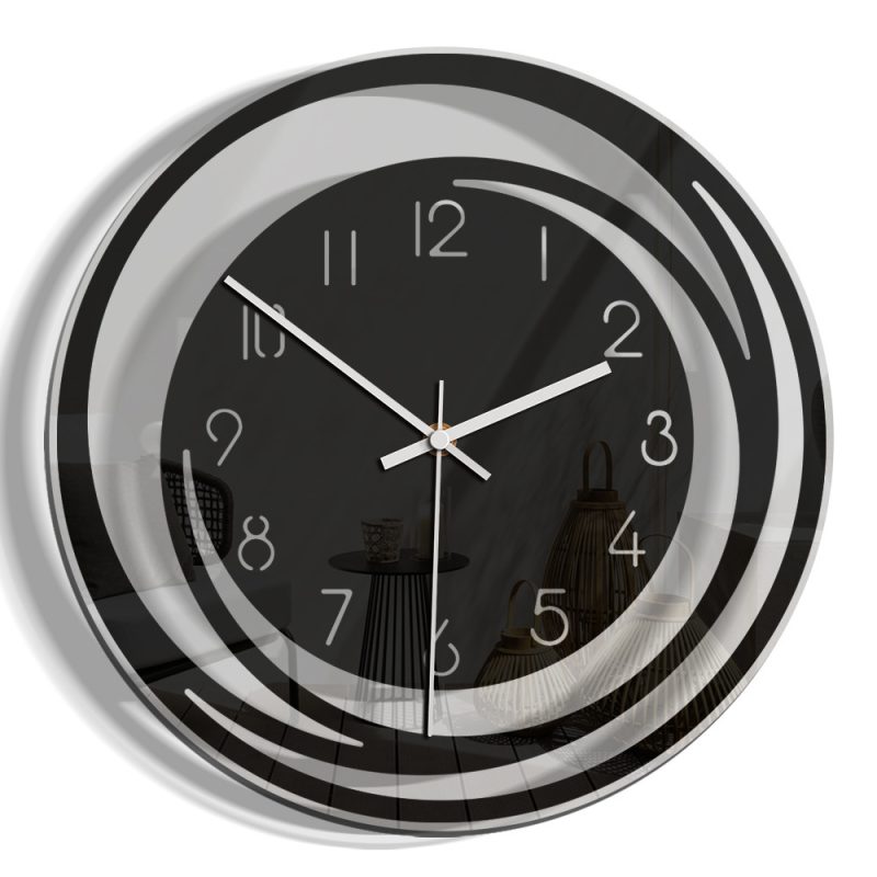 Minimalist Style Transparent Silent Clock - Image 2