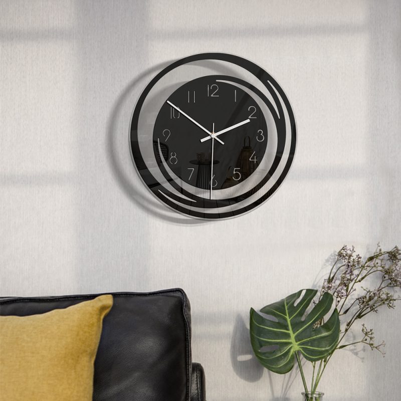 Minimalist Style Transparent Silent Clock - Image 3