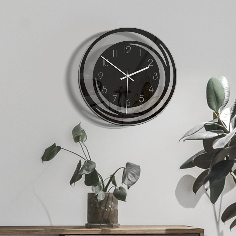 Minimalist Style Transparent Silent Clock - Image 5