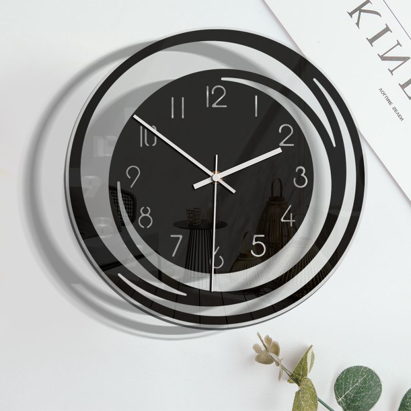 Minimalist Style Transparent Silent Clock - Image 4