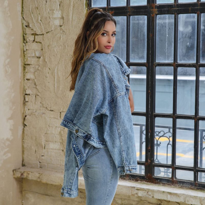 Casual Denim Jacket - Image 3