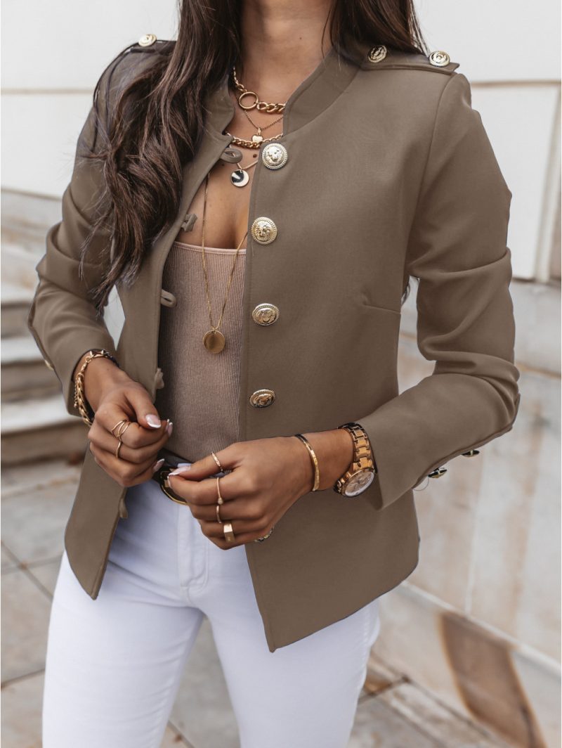 Long-sleeved Small Blazer Coat