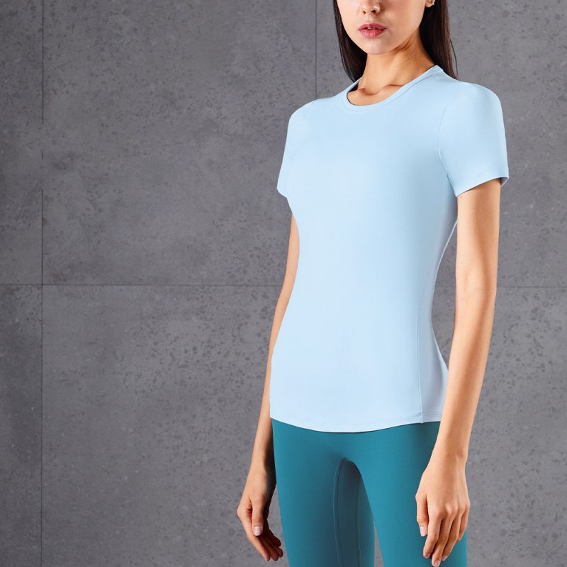 Slim Short-Sleeved Loose T-Shirt - Image 5