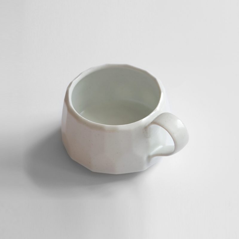 Irregular Black And White Shape Mug - Image 5