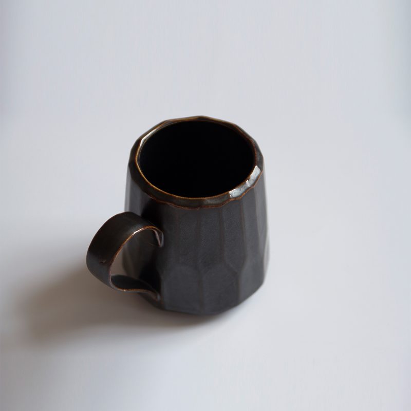 Irregular Black And White Shape Mug - Image 4