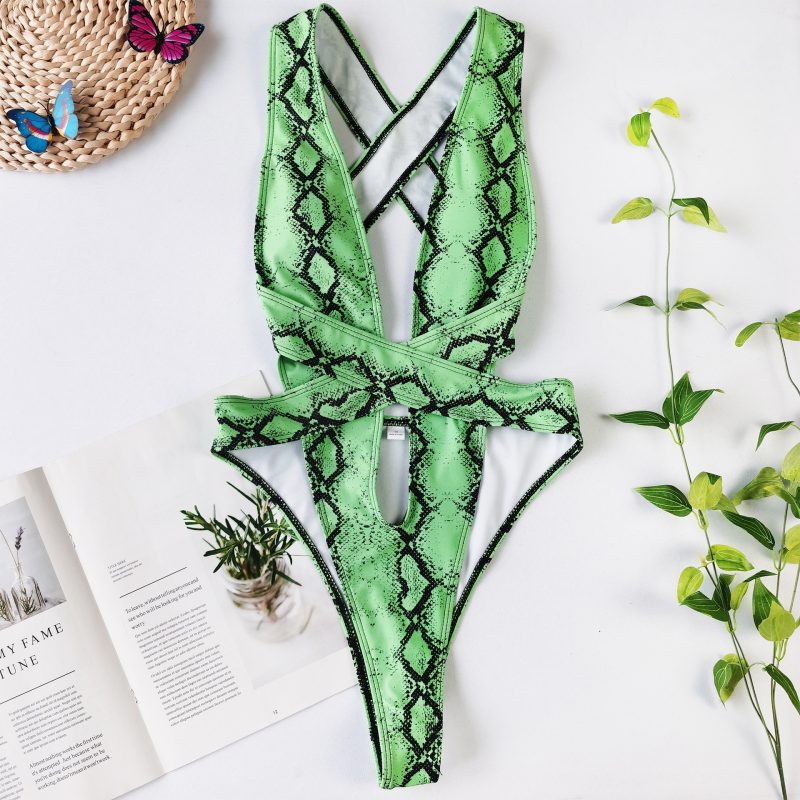 One Piece Bandage Bikini - Image 4