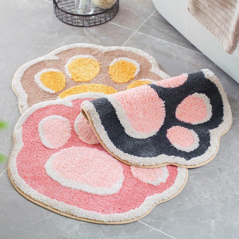 Anti-Slip Absorbent Paw Toilet Door Mat - Image 7