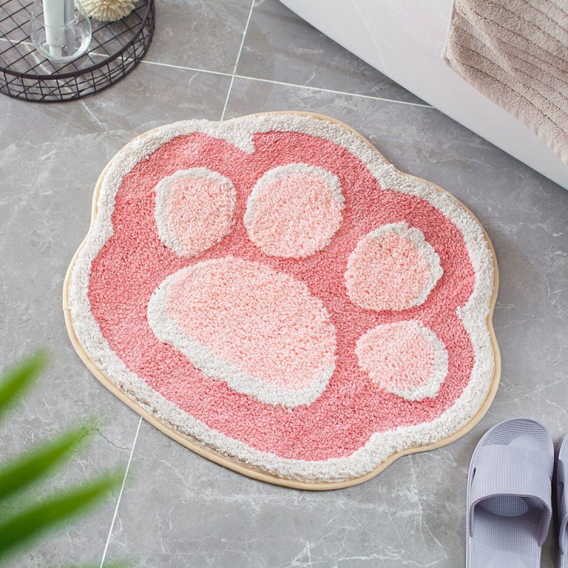 Anti-Slip Absorbent Paw Toilet Door Mat - Image 3