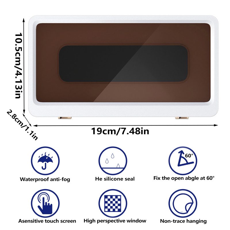 Waterproof Bathroom Mobile Phone Holder - Image 4