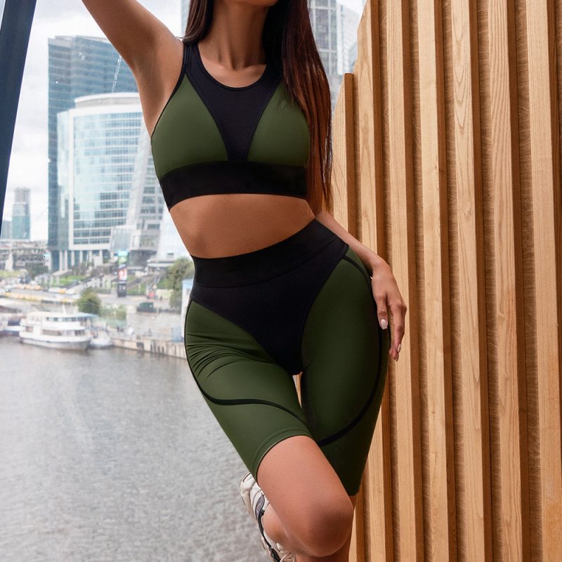 Sexy High Waist Leggings Outfit Set - Image 2
