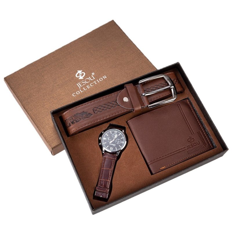 Creative Wallet Leather Belt Set - Image 2