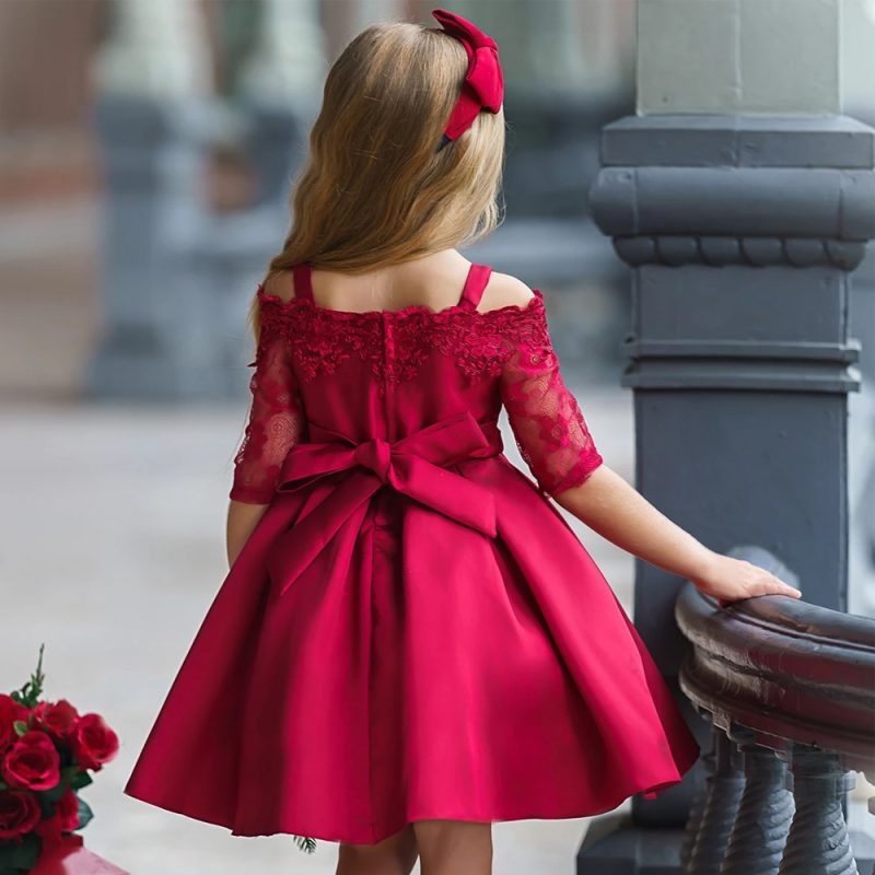 Girls Polyester Dress - Image 4