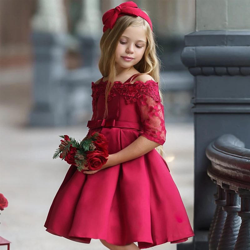 Girls Polyester Dress - Image 5