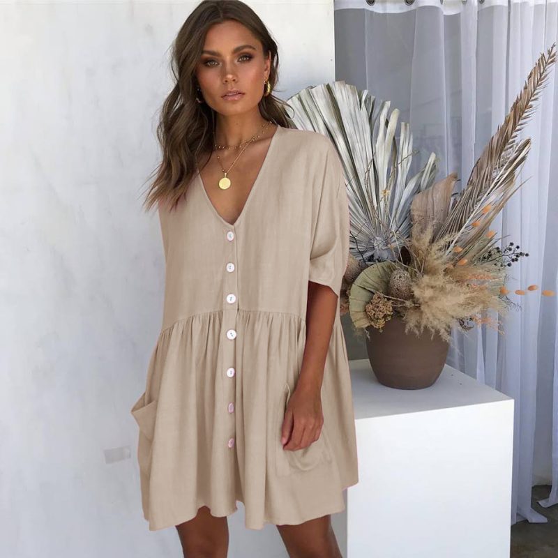 Lace Sleeveless Maternity Dress - Image 4