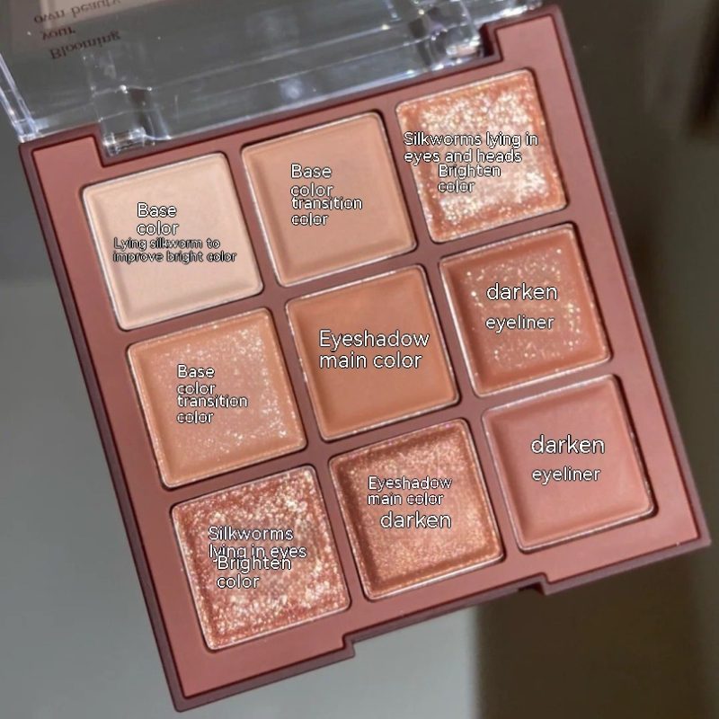 Pure Nude Chocolate Earth Color Eye Shadow - Image 2
