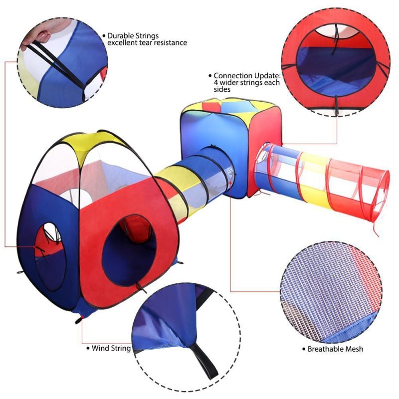 Indoor Ocean Ball Pool Pit Kids Play Tent - Image 4