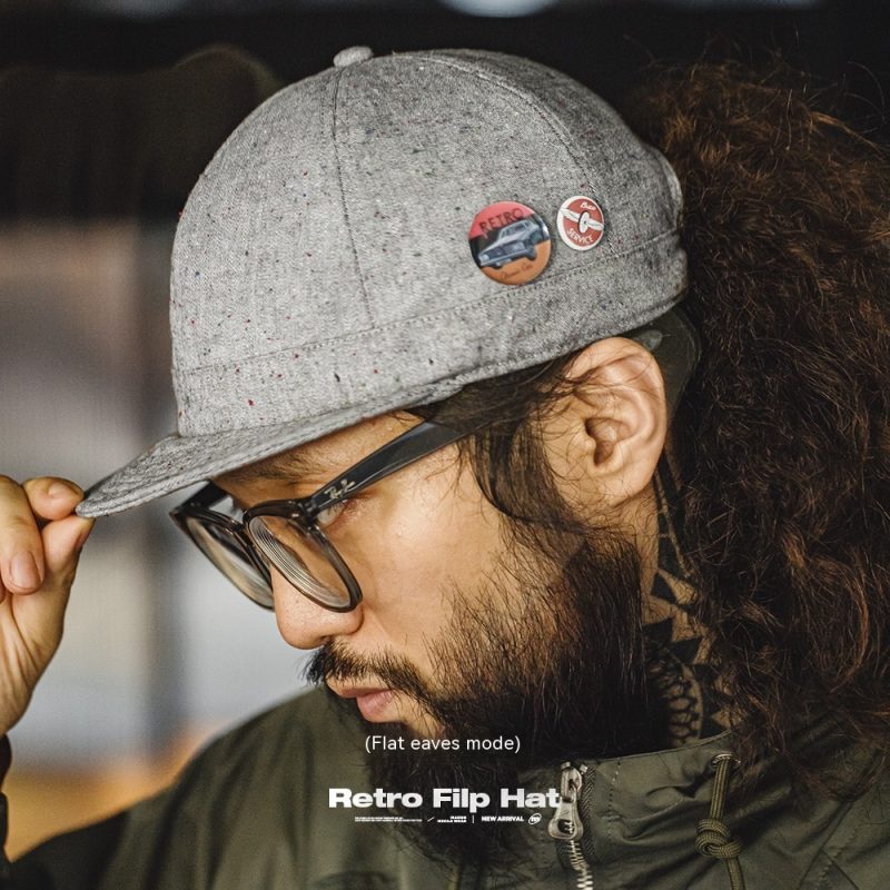 Fashion Flat Brim Cap Men - Image 5