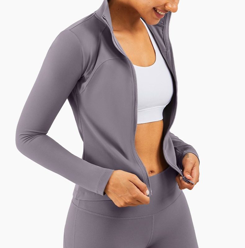 Running Sports Jacket With Zipper Cardigan