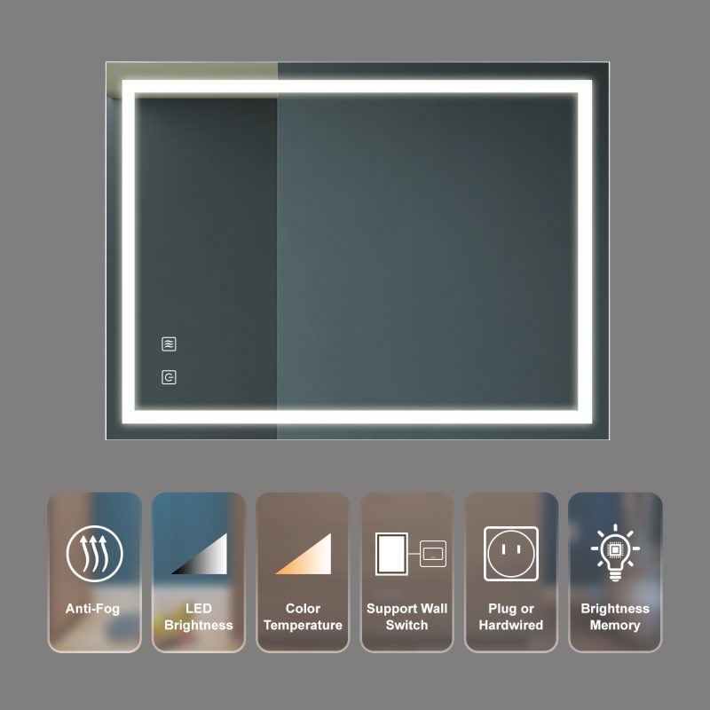 Vanity Mirror With Focusing Back Panel - Image 2
