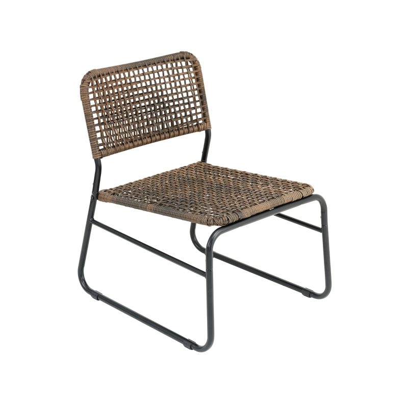 3 Piece Patio Modern Round Furniture Set - Image 5