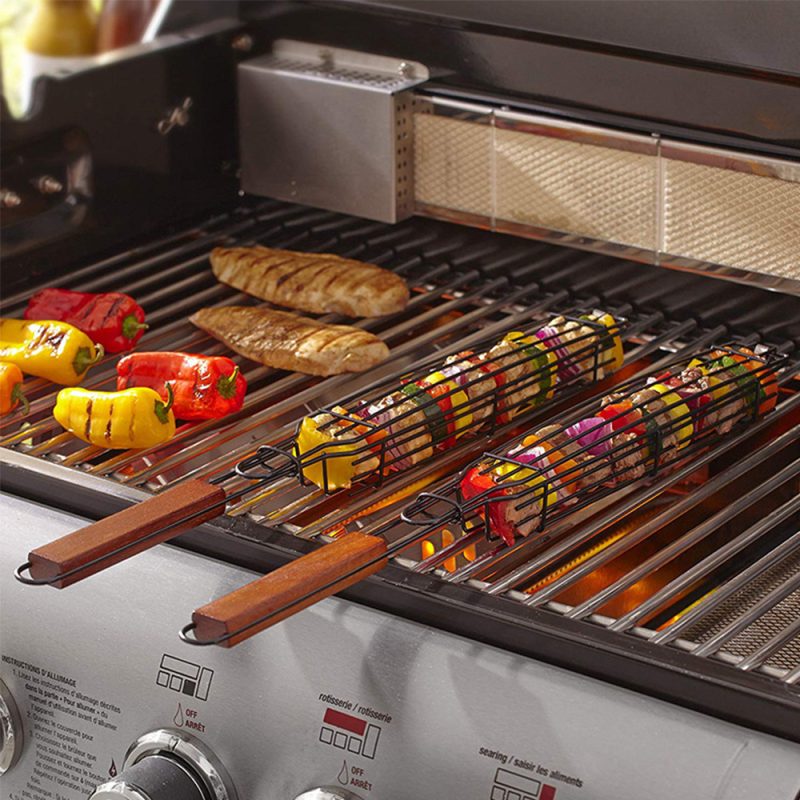 Stainless Steel BBQ Grill Mesh Tools
