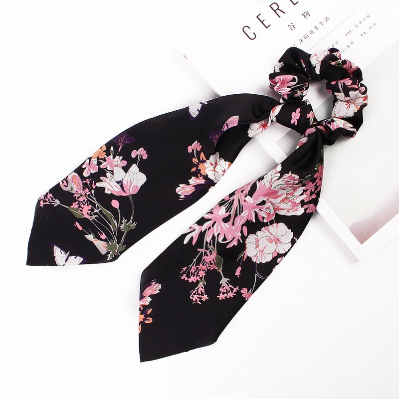 Soft Satin Ribbon Scrunchie Rope