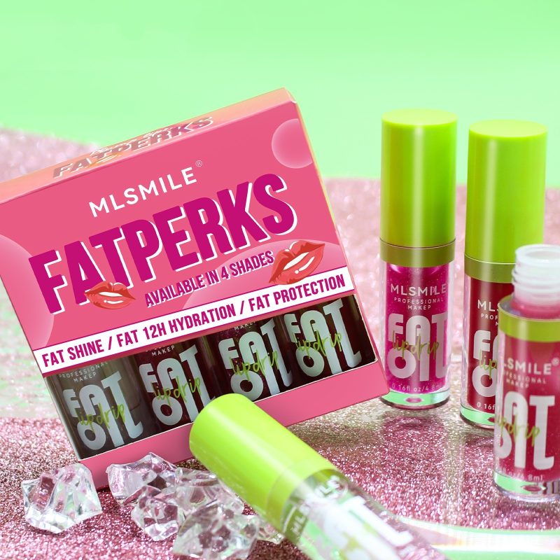 8 Colors Shiny Surface Lip Gloss Suit