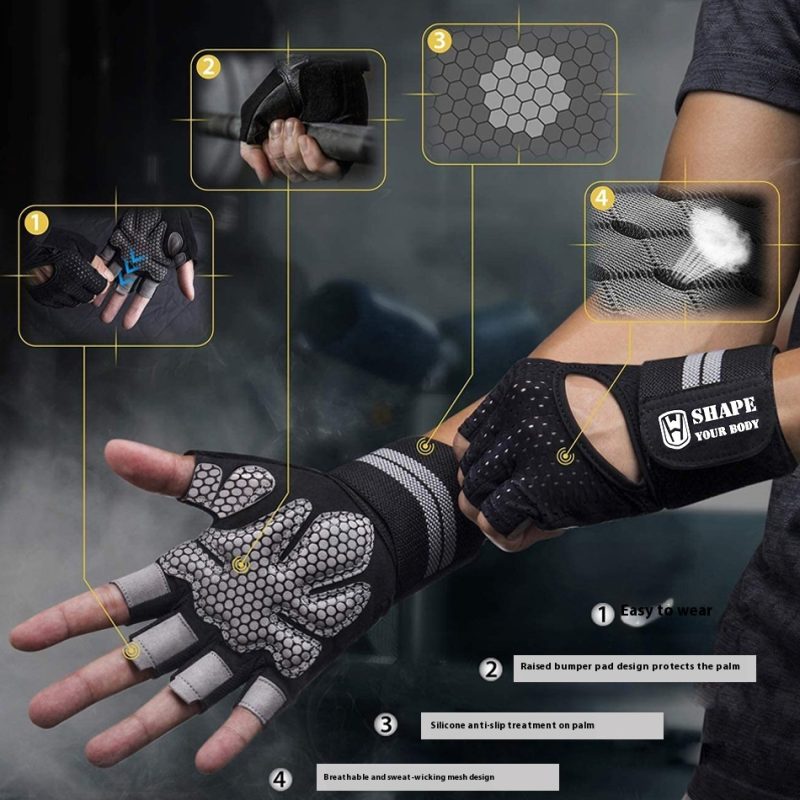 Weightlifting  Fitness Gloves For Men And Women - Image 7