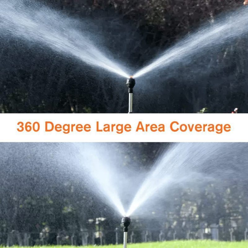 Retractable Automatic Rotating Tripod Sprinkler - Image 9