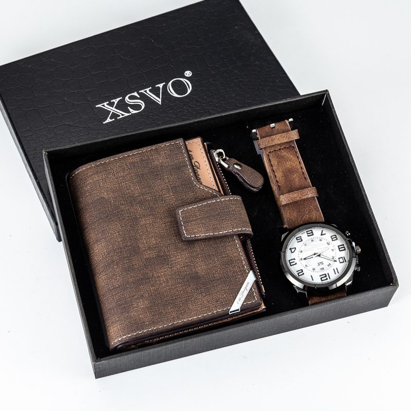 Creative Men's Wallet & Watch Set - Image 4